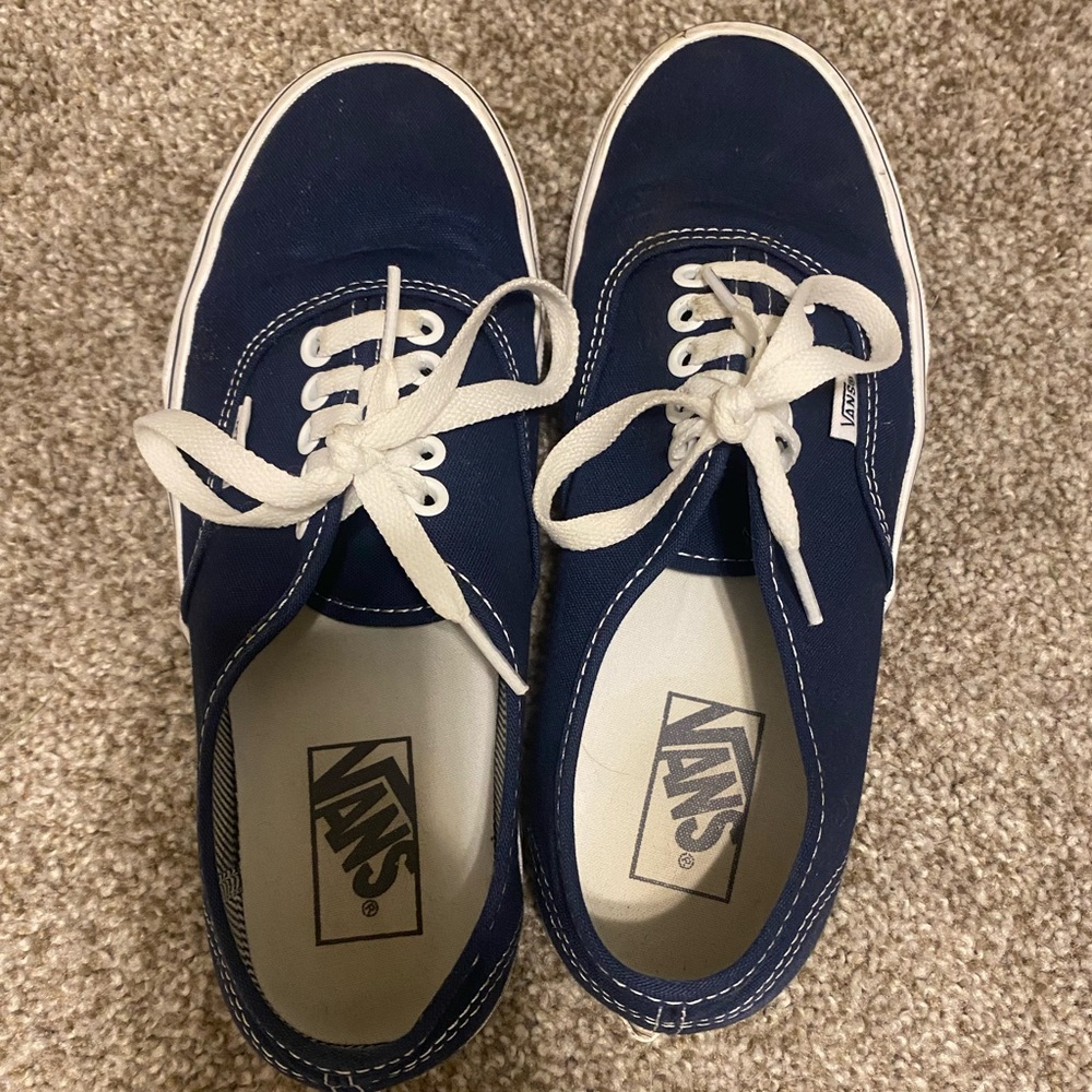 Vans Navy Blue Authentic Shoes